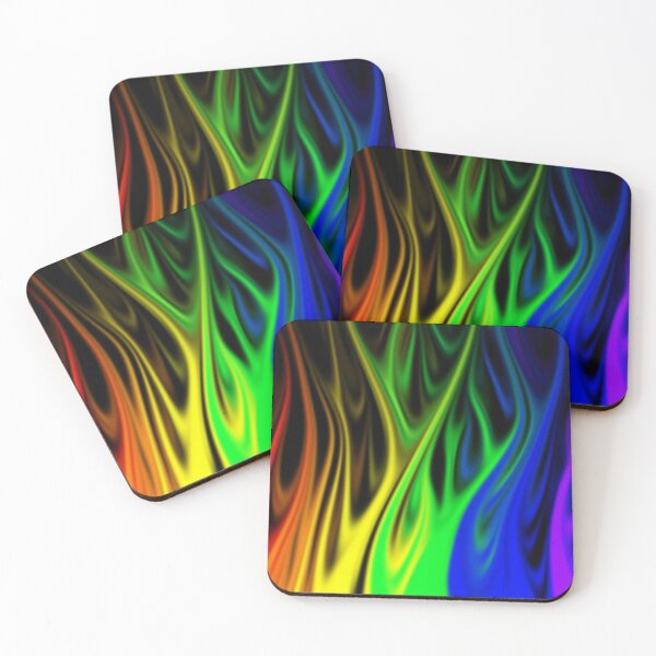 Item preview, Rrrainbow Fire 2 designed and sold by Mothrrr.