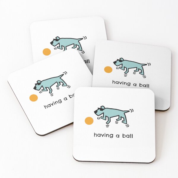 Item preview, Having a ball 1 designed and sold by dogtired.