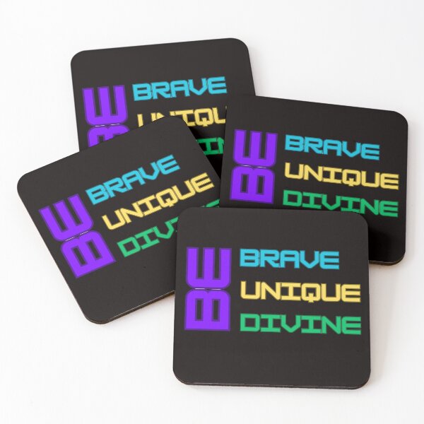 Item preview, Be Brave Be Unique Be Divine designed and sold by Aise06.
