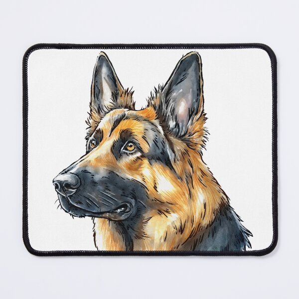 Item preview, German Shepherd Dog Portrait designed and sold by Motivburg.