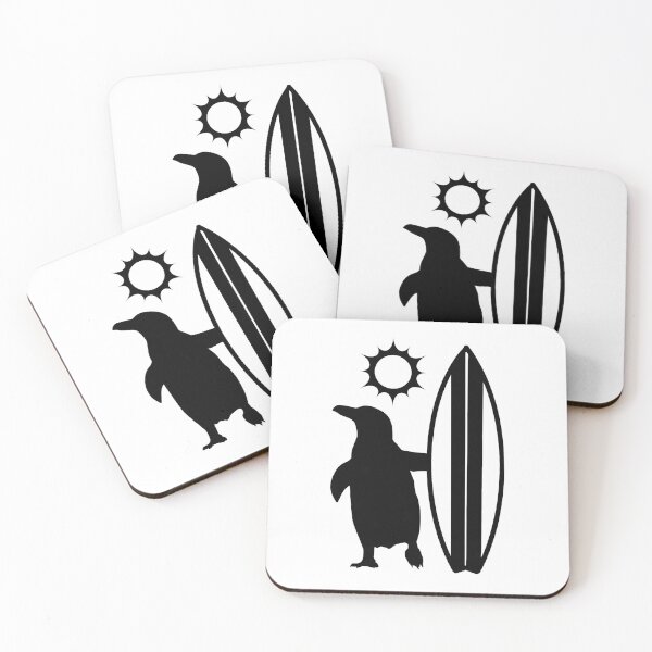 Item preview, Penguin Surfer designed and sold by AMERICANCHEEZ.