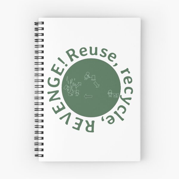 Item preview, Reuse, recycle, REVENGE! designed and sold by BrainFartDesign.