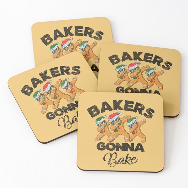 Item preview, Bakers Gonna Bake, Baking Gingerbread Xmas designed and sold by fooderiffic.