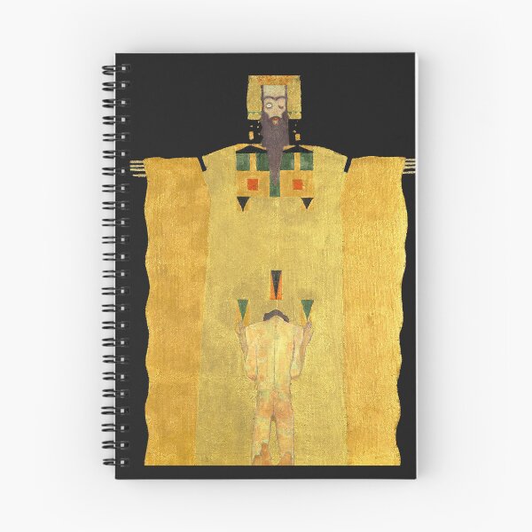 Item preview, HD. Young Man Kneeling Before God The Father, by Egon Schiele designed and sold by MINDTHECHERRY.