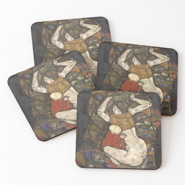 Item preview, HD. Young mother, by Egon Schiele designed and sold by MINDTHECHERRY.
