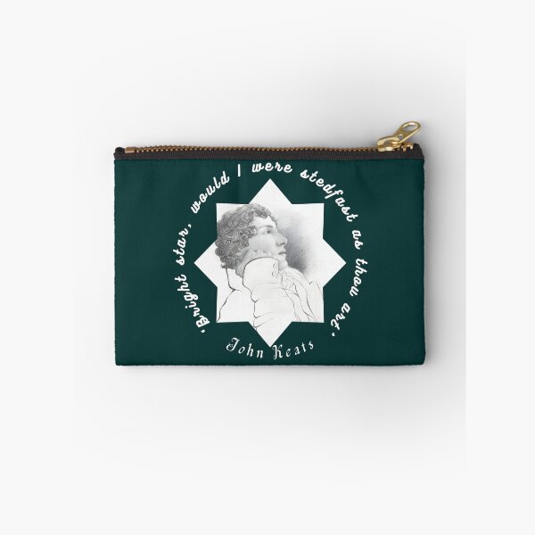 Item preview, John Keats portrait and quote (version 2): Bright star, would I were steadfast as thou art designed and sold by artbleed.