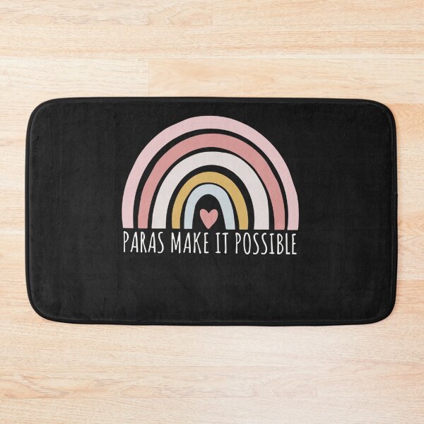 Item preview, Paras Make It Possible Teacher Paraprofessional Paraeducator designed and sold by Pitchou07.