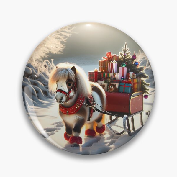 Item preview, shetland pony christmas designed and sold by Truck Stop One.