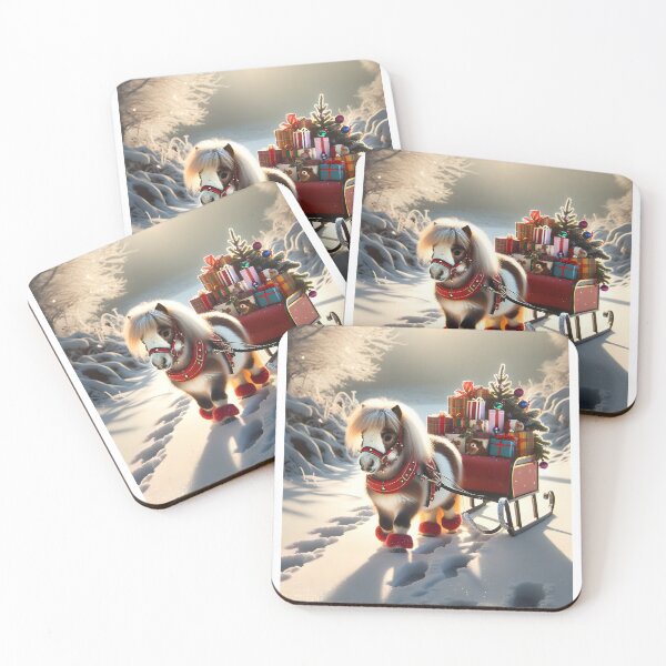 Item preview, shetland pony christmas designed and sold by Truck Stop One.