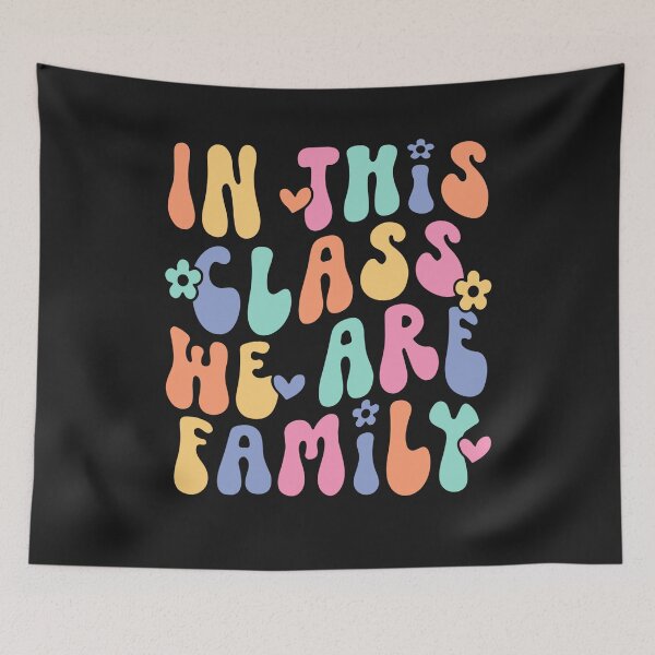 Item preview, Groovy In This Class We Are Family Teacher Back To School  designed and sold by Pitchou07.