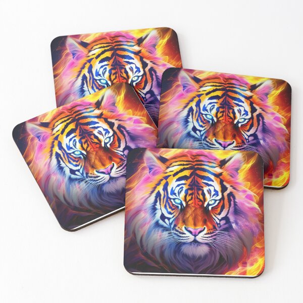 Item preview, Fire and Flame - Tiger designed and sold by Toms Tee.