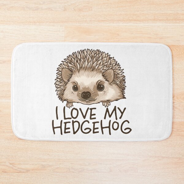 Artikelvorschau, Spiky Sweetheart: Ich liebe meinen Igel entworfen und verkauft von EmeraldeaArt.