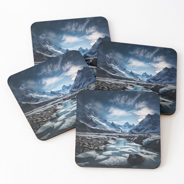 Item preview, Iceland mountains on sunny day sky - Landscape photography designed and sold by TheArtistOf2022.