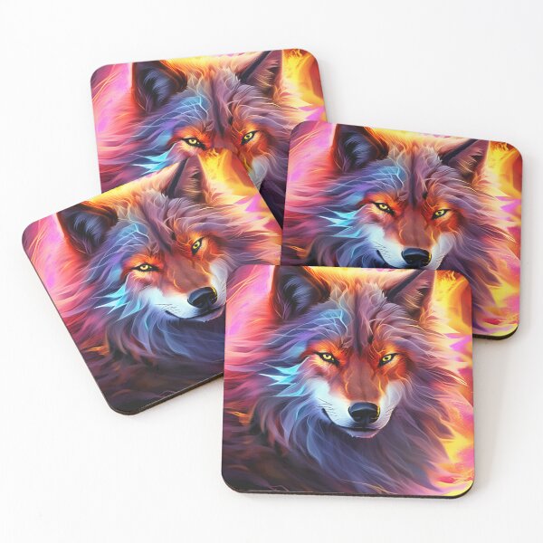 Item preview, Fire and flame - wolf designed and sold by Toms Tee.