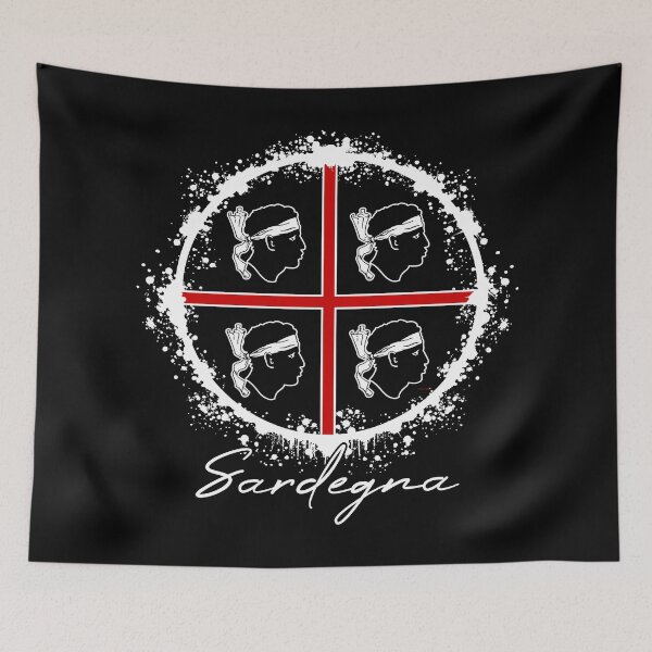Item preview, Sardegna - Sardinia Flag - Bandiera 4 Mori dripping designed and sold by miskaralise.