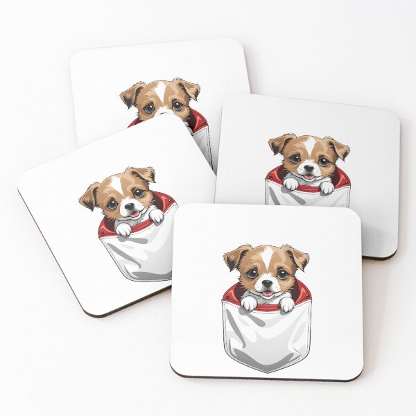 Item preview, Cute Little Dog In My Pocket For Dogs Lovers designed and sold by ColorFlick.