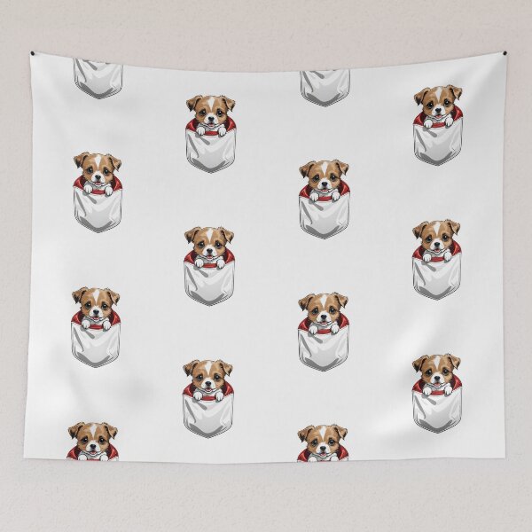 Item preview, Cute Little Dog In My Pocket For Dogs Lovers designed and sold by ColorFlick.