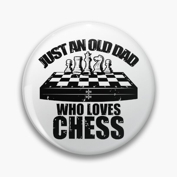 Item preview, just an old dadl who loves chess designed and sold by TshirtTalkYou.