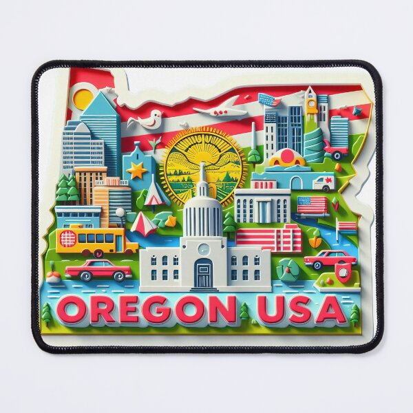 Item preview, The OREGON State in USA designed and sold by primtawan.