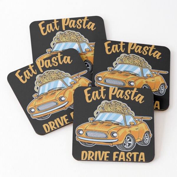 Item preview, EAT PASTA DRIVE FASTA designed and sold by JackAMM.