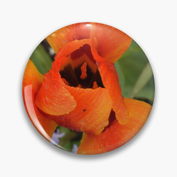 Item preview, Colorful textured orange flower  designed and sold by thesuspire.