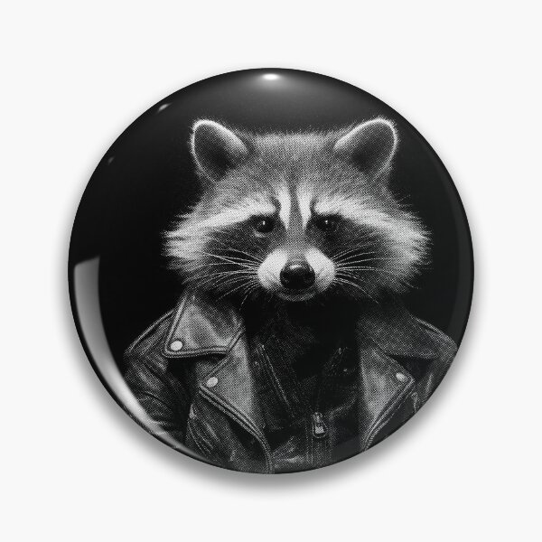 Artikelvorschau, Punkrock-Waschbär entworfen und verkauft von geekchic tees.