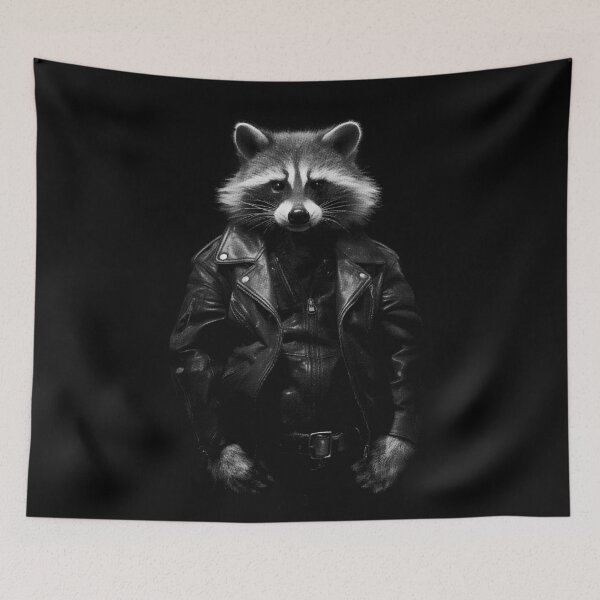 Item preview, Punk Rock Raccoon designed and sold by geekchic tees.