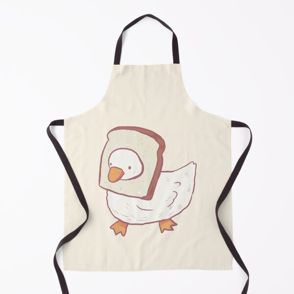 Item preview, duck with bread illustration designed and sold by Mayarart.