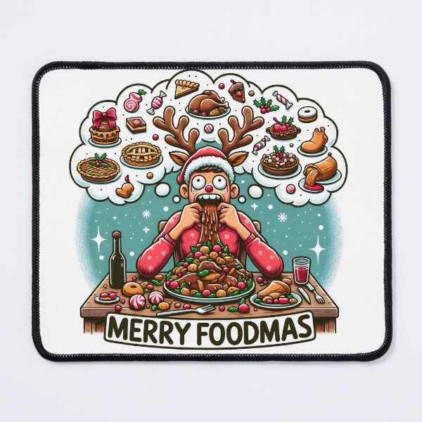 Item preview, Merry Foodmas designed and sold by NavyPanda.