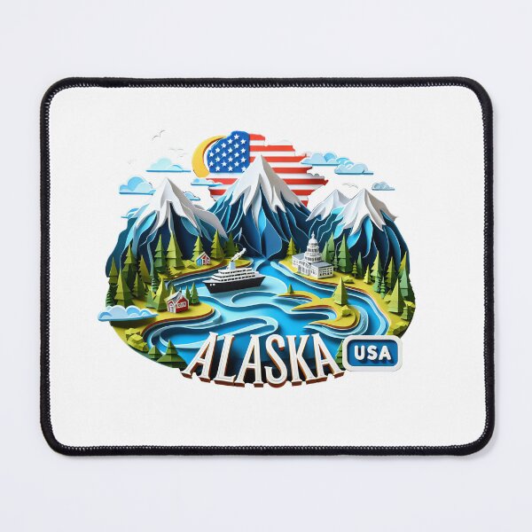 Item preview, The ALASKA State in USA designed and sold by primtawan.