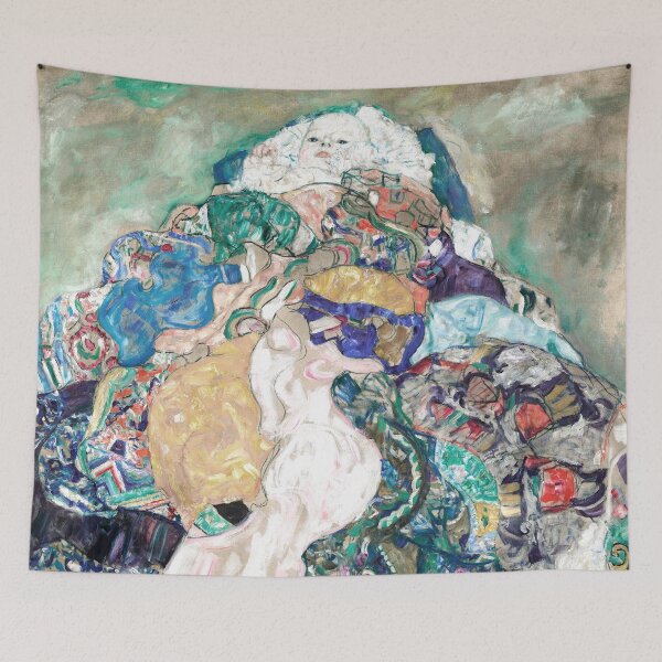 Item preview, Baby (Cradle) (ca. 1917–1918) by Gustav Klimt  designed and sold by BossyCatHome.