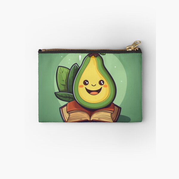 Item preview, Mamacado Cute Little Avocado Smiling on Open Book designed and sold by cristina1001.