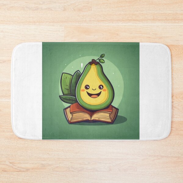 Item preview, Mamacado Cute Little Avocado Smiling on Open Book designed and sold by cristina1001.