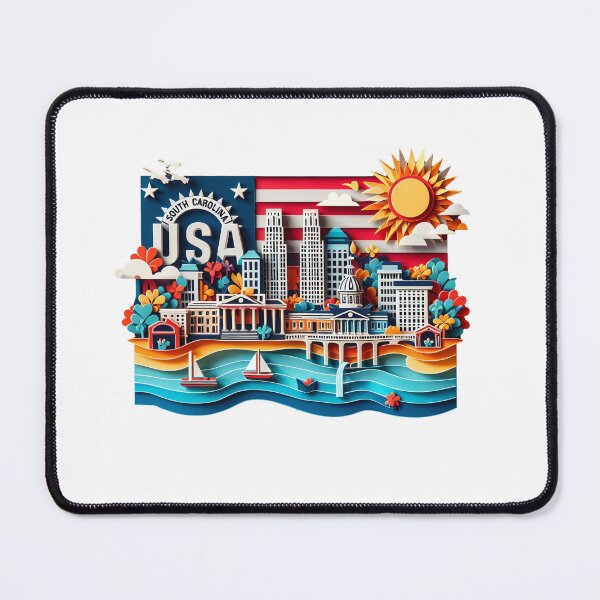 Item preview, The SOUTH CAROLINA State in USA designed and sold by primtawan.
