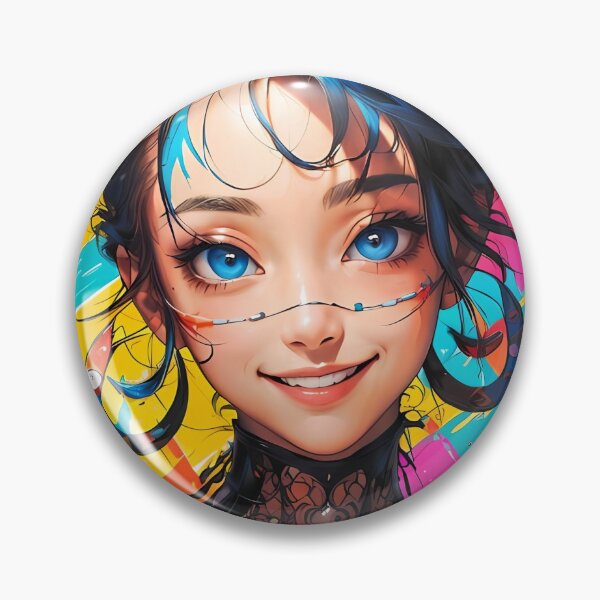 Item preview, Aesthetic Anime Girl Painting designed and sold by JohnTitor2023.