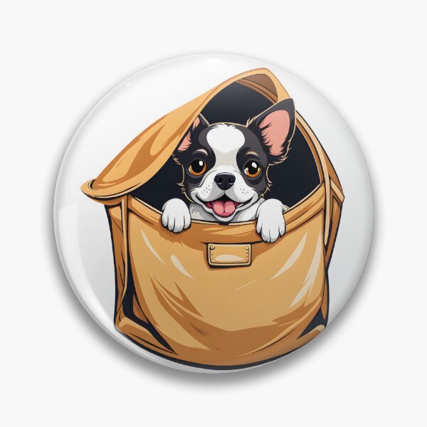 Item preview, Kawaii Little Dog In My Pocket For Dogs Lovers designed and sold by ColorFlick.