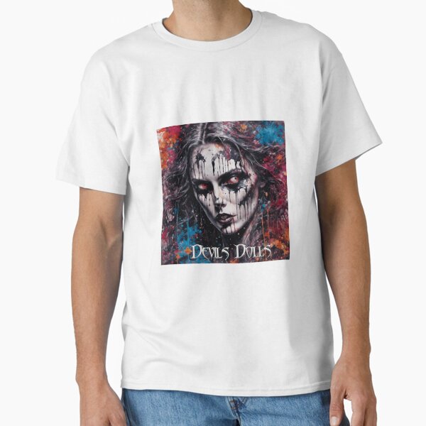 Devils Dolls - Color Painted babe 07 Classic T-Shirt