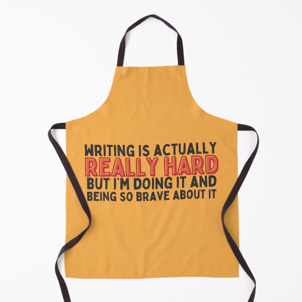 Item preview, writing is really hard and im being brave designed and sold by careofjacks.