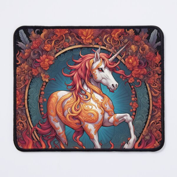 Item preview, Unicorn Flower Flames designed and sold by tpixx.