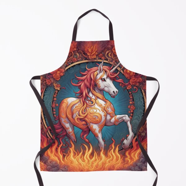 Item preview, Unicorn Flower Flames designed and sold by tpixx.