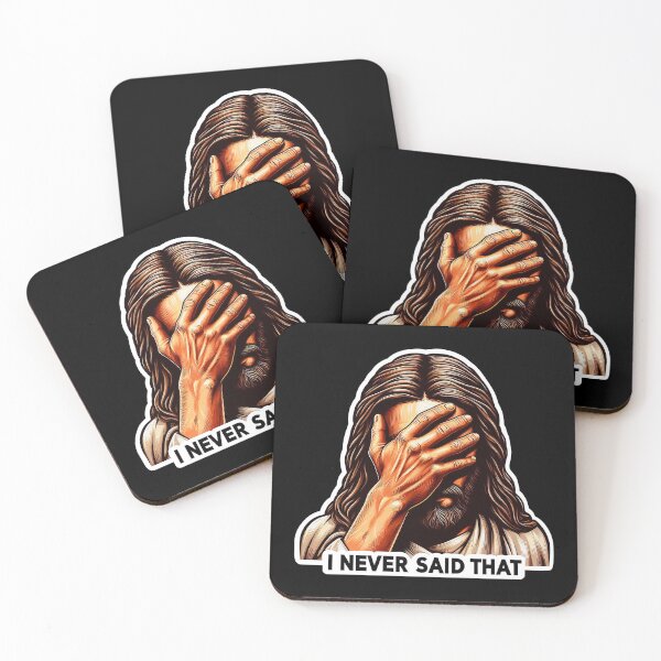 Item preview, I NEVER SAID THAT meme Jesus Christ designed and sold by plushism.