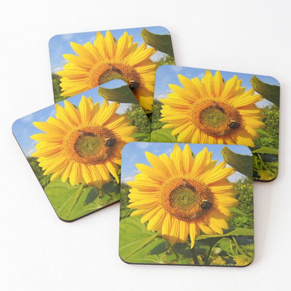 Item preview, Sunflower and Bees designed and sold by Ewa Miller.