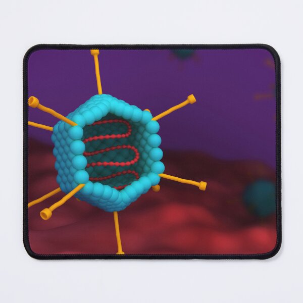Item preview, STK701563H-Cross section of an adenovirus. designed and sold by StocktrekImages.