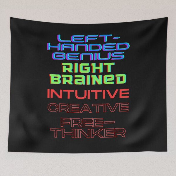 Item preview, Left Genius, Right Creative: Embrace Your Uniqueness designed and sold by DarlingsTees.