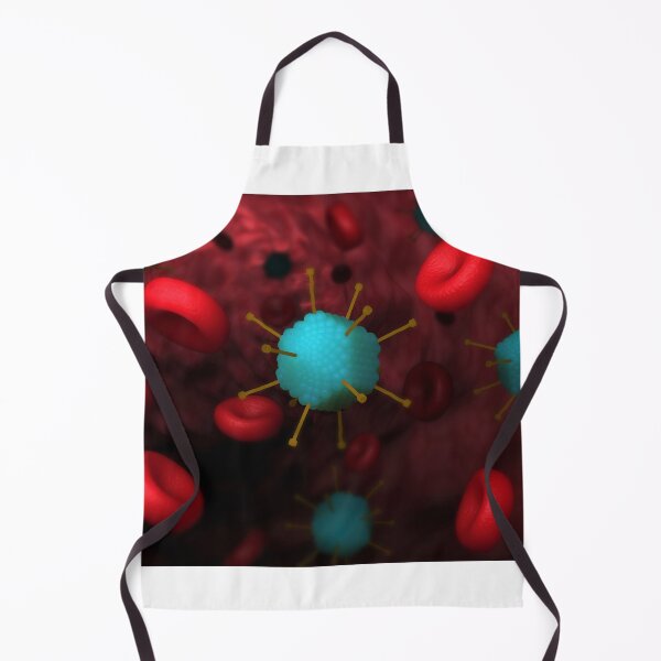 Item preview, STK701564H-Adenovirus with red blood cells. designed and sold by StocktrekImages.