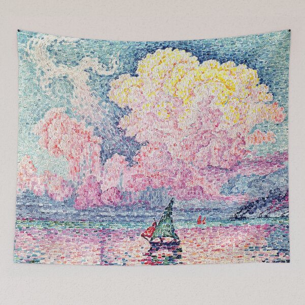 Item preview, HD. Antibes, The Pink Cloud, by Paul Signac  designed and sold by MINDTHECHERRY.