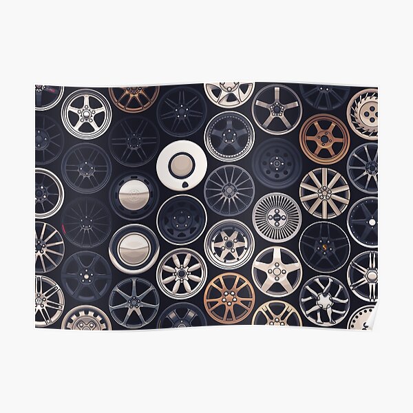 Wheels Wheels Wheels Poster
