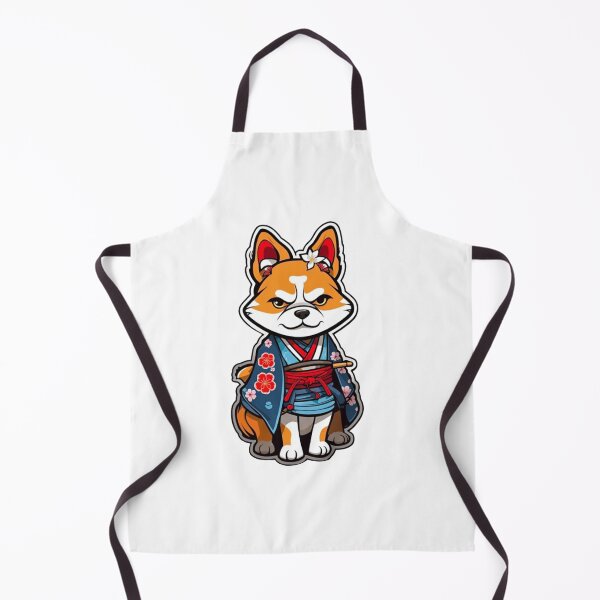 Item preview, Japan samurai dog designed and sold by KorArtStudio.