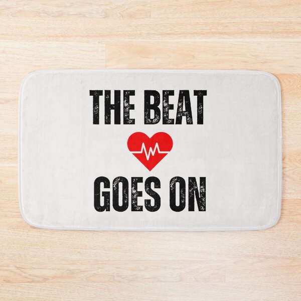 Item preview, The beat goes on,heart attack survivor designed and sold by erozzz.