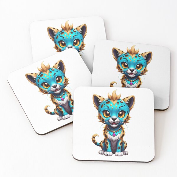 Item preview, Cute cheetah monster  designed and sold by Ella_Sketch.